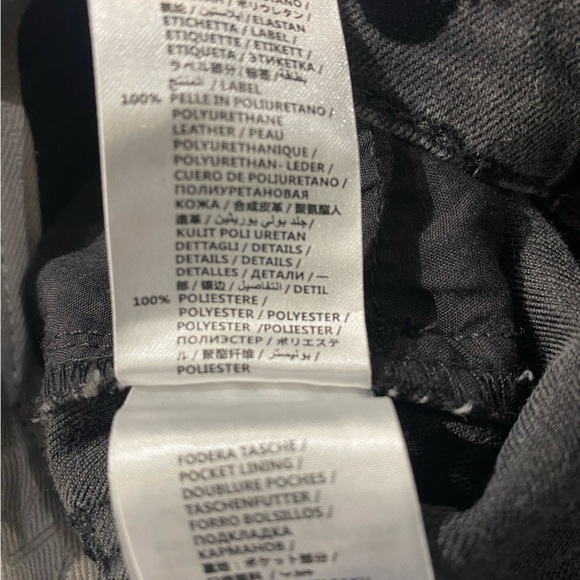 Stella McCartney Flock Dot Denim Skirt NWT - Picture 8 of 10